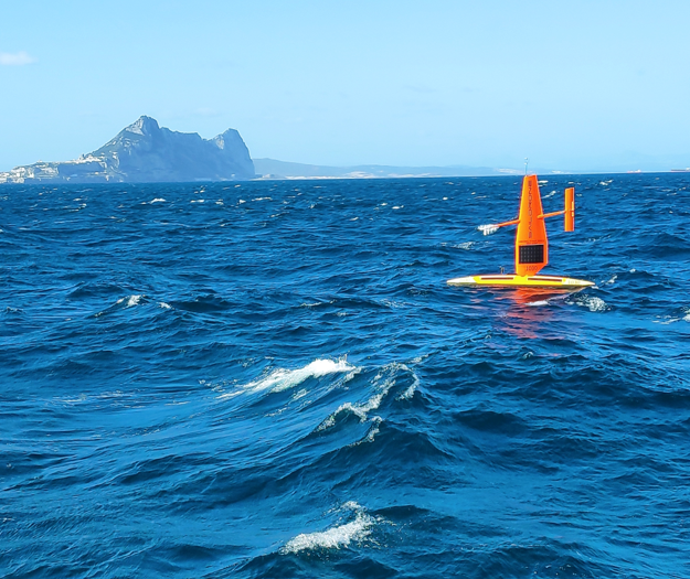 Contribution of the University of Cádiz to the Saildrone mission: Crossing the Strait of Gibraltar